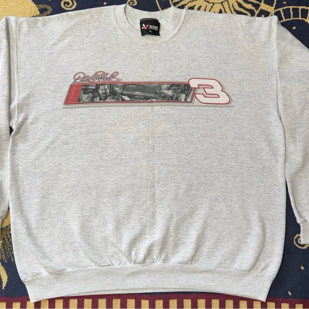 Vintage 2000 Dale Earnhardt Sr Man And Machine Sweatshirt Size XL